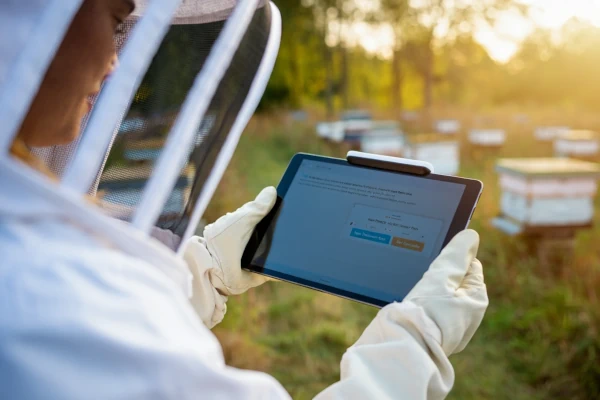 Follow-up actions and reminders screen in WeBeeS